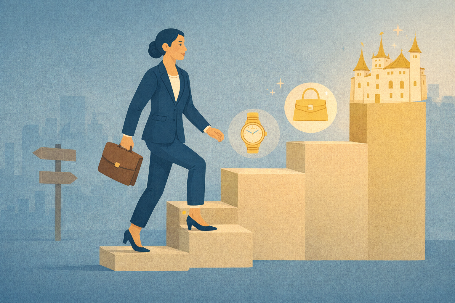 évolution de carrière dans le luxe